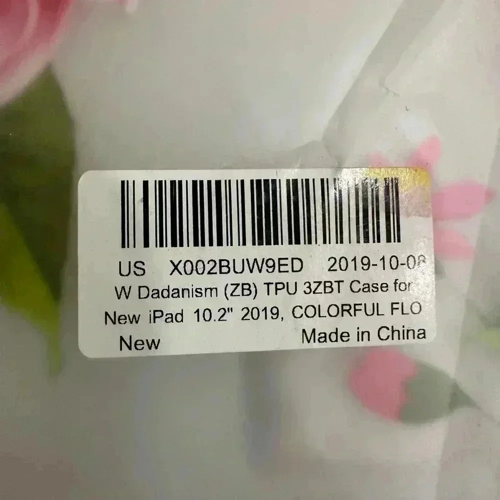 New Dadanism (ZB) TPU Case for New iPad 10.2" 2019, - Picture 3 of 6